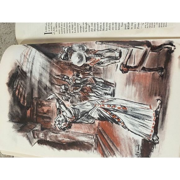 A treasury of Grand Opera music sheet book. Great for scrap booking. Gorgeous il - Picture 6 of 9